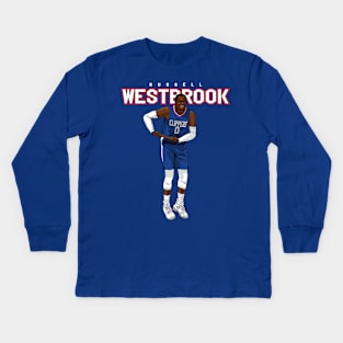 Russell Westbrook Kids Long Sleeve T-Shirt